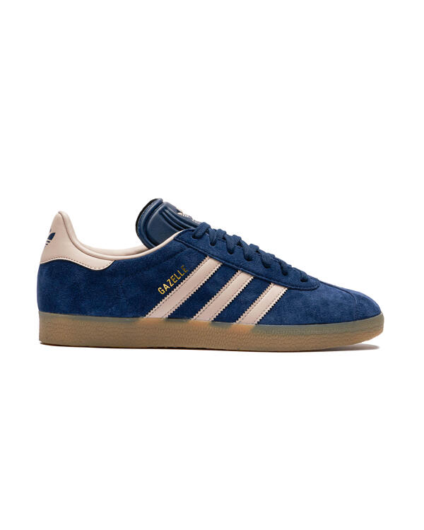 Adidas originals navy hot sale suede gazelle sneakers